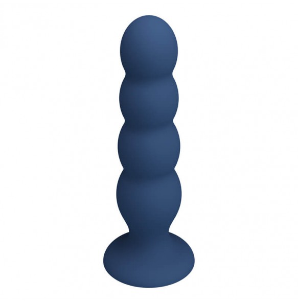 MR PLAY - 4 Metal Balls Silicone Anal Plug (XL Size)